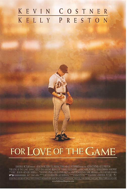 For Love of the Game poster